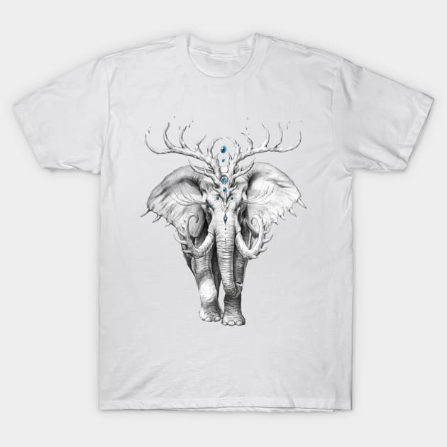 Elephant Soul T-Shirt by jojoesart